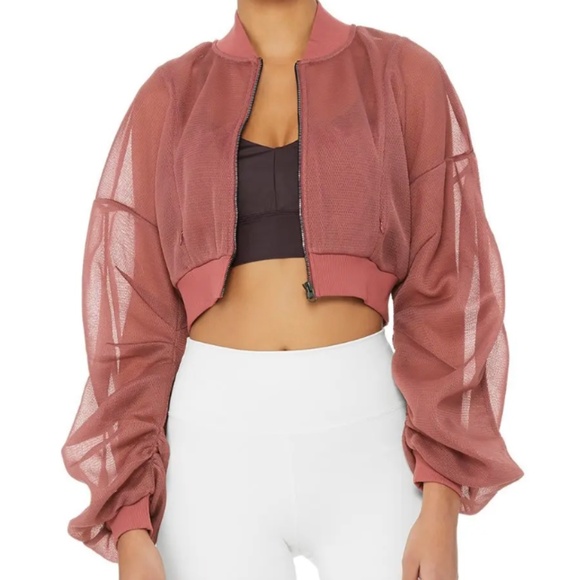 Alo Yoga Field Crop Jacket - Picture 1 of 4